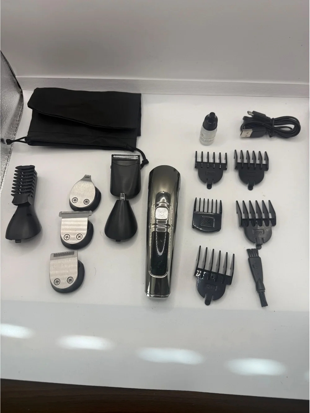Ufree Cordless Hair Clipper Kit with Multiple Attachments